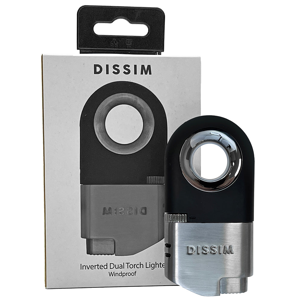 Dissim Inverted Torch Lighter (Dual Jet)