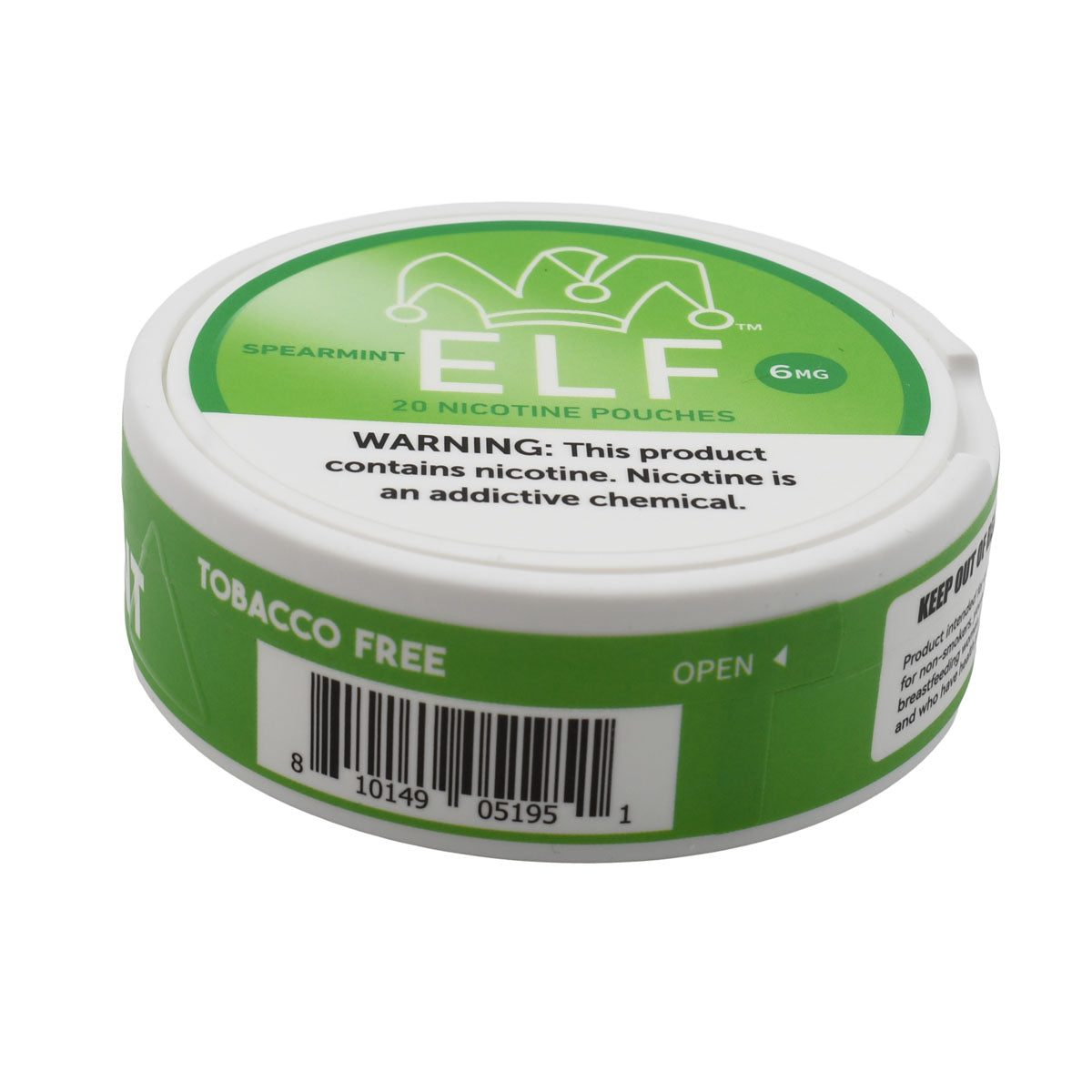 Spearmint Nic Pouches 5 Pack