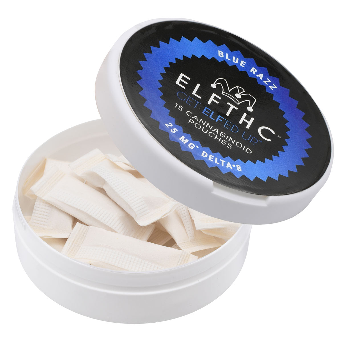 Blue-Razz Elf THC Pouches - 3 Pack