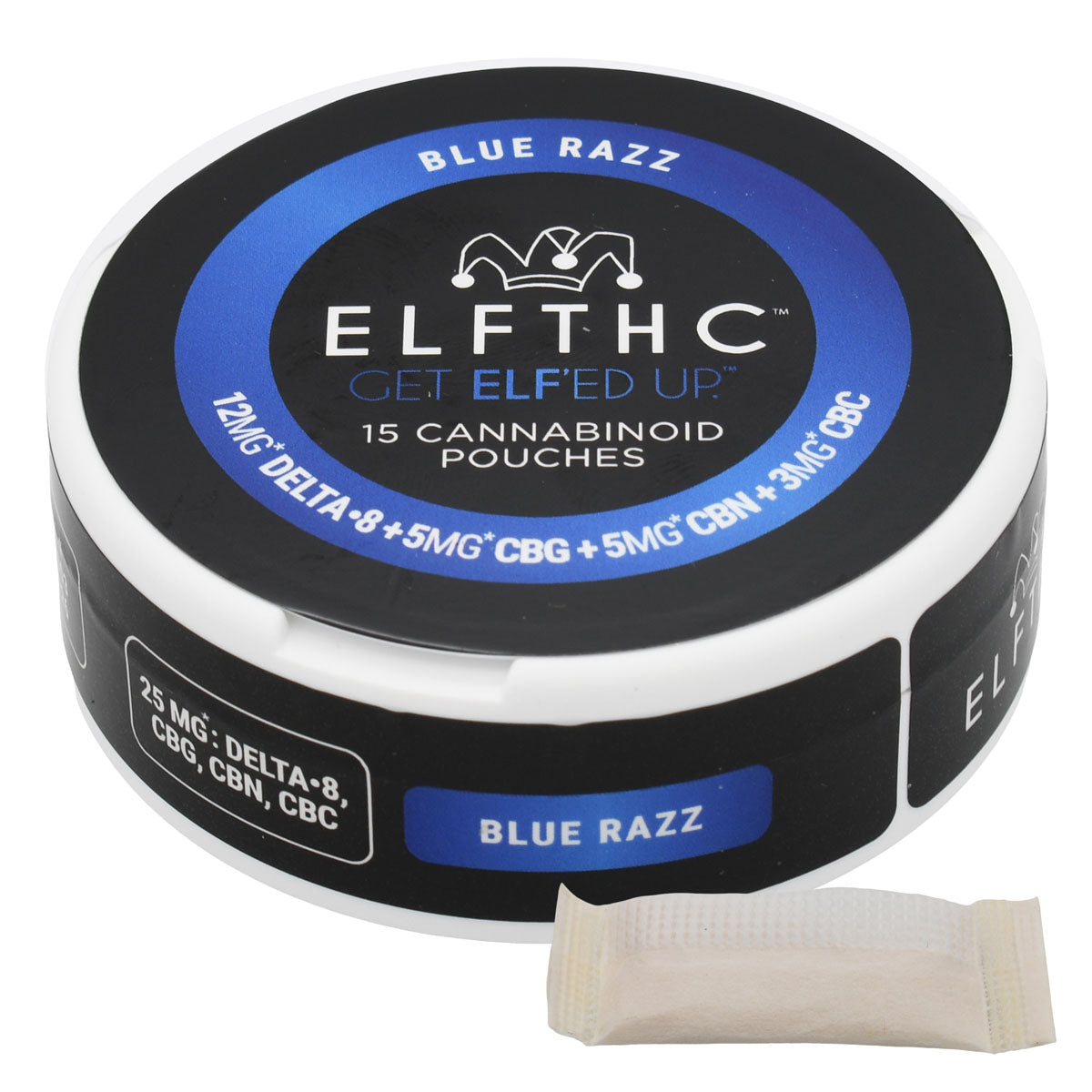Blue-Razz Elf THC Pouches - 3 Pack