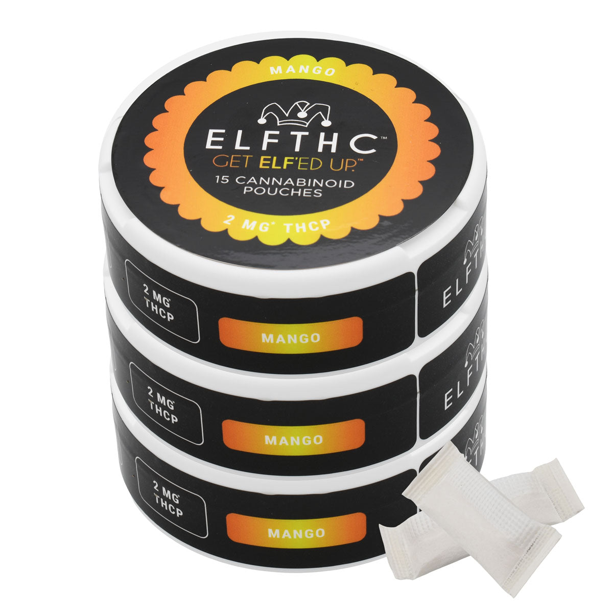 Mango Elf THC Pouches - 3 Pack