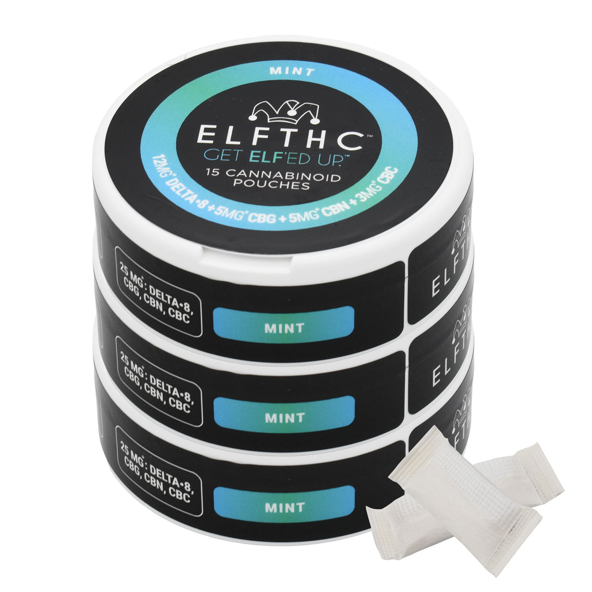 Mint Elf THC Pouches - 3 Pack