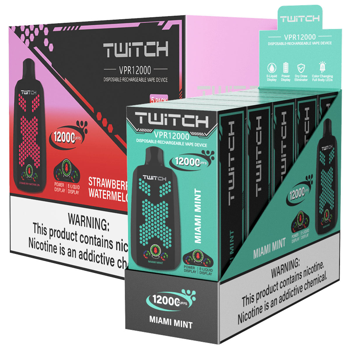 Twitch VPR12000 Disposable Vape