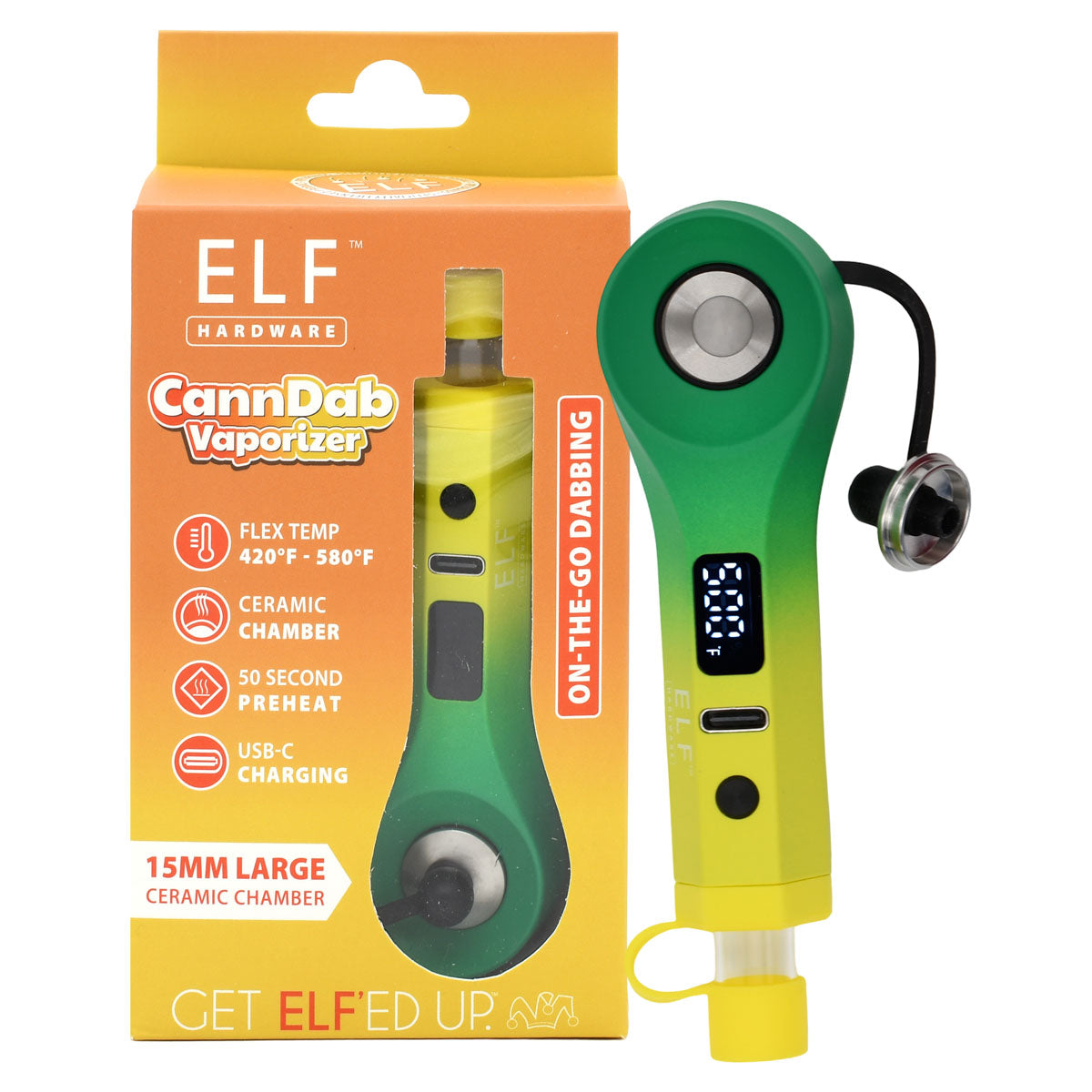 Elf CannDab Vape Pipe Packaging